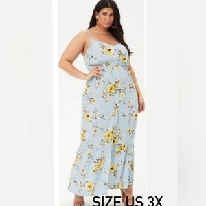 Forever 21 Long Floral Dress